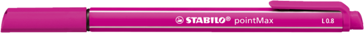 STABILO Stylo fibre 0,8mm 488/56 pointMax rosa pointMax rosa