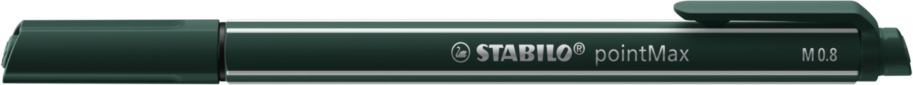 STABILO Stylo fibrePointMax 0.8mm 488/63 vert oliv