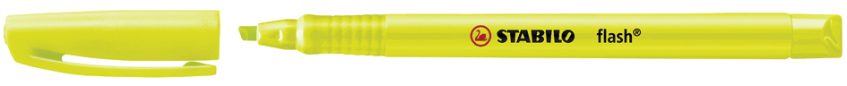 STABILO Textmarker Flash 1 + 3,5mm gelb<br>