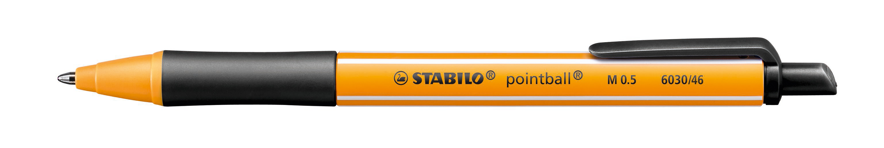 STABILO Stylo à bille pointball 0.5mm 6030/46 noir