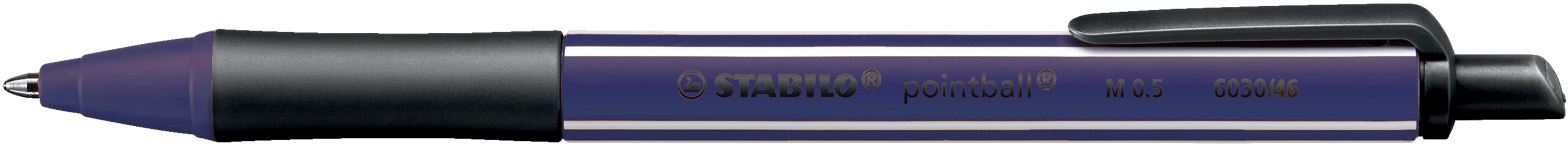 photo STABILO Stylo à bille pointball 0.5mm 6034/2-41 bleu de Prusse