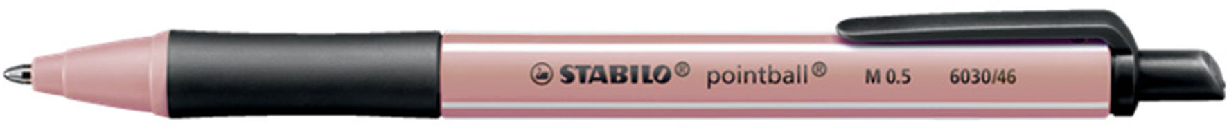 photo STABILO Stylo à bille pointball 0.5mm 6034/4-41 blush
