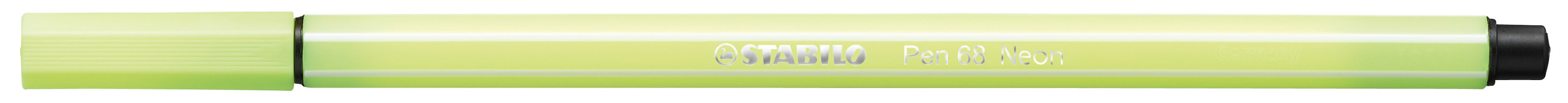 STABILO Stylo Fibre Pen 68 1mm 68/024 néon jaune
