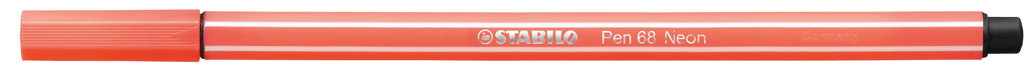 STABILO Stylo Fibre Pen 68 1mm 68/040 rouge néon