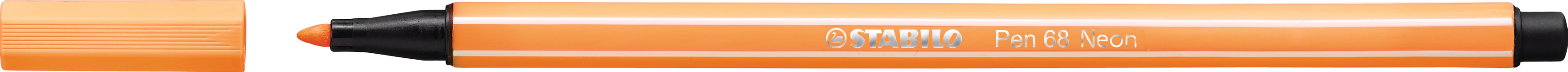 STABILO Stylo Fibre Pen 68 1mm 68/054 orange néon
