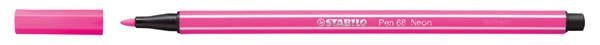 STABILO Stylo Fibre Pen 68 1mm 68/056 néon rose
