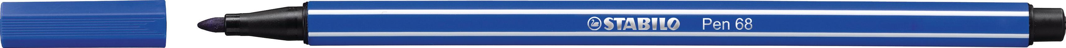 STABILO Stylo Fibre Pen 68 1mm 68/32 bleu marine