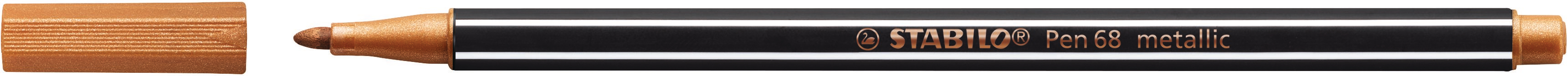 STABILO Stylo Fibre Pen 68 1mm 68/820 cuivre métallique