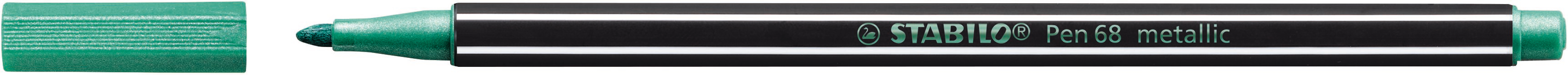 STABILO Stylo Fibre Pen 68 1mm 68/836 vert métallique