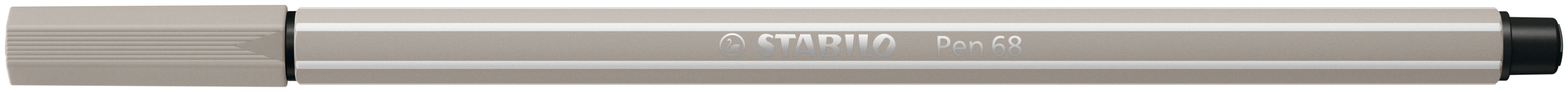 STABILO Stylo Fibre Pen 68 1-0mm 68/93 gris chaude