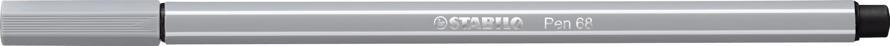STABILO Stylo Fibre Pen 68 1mm 68/95 gris moyen