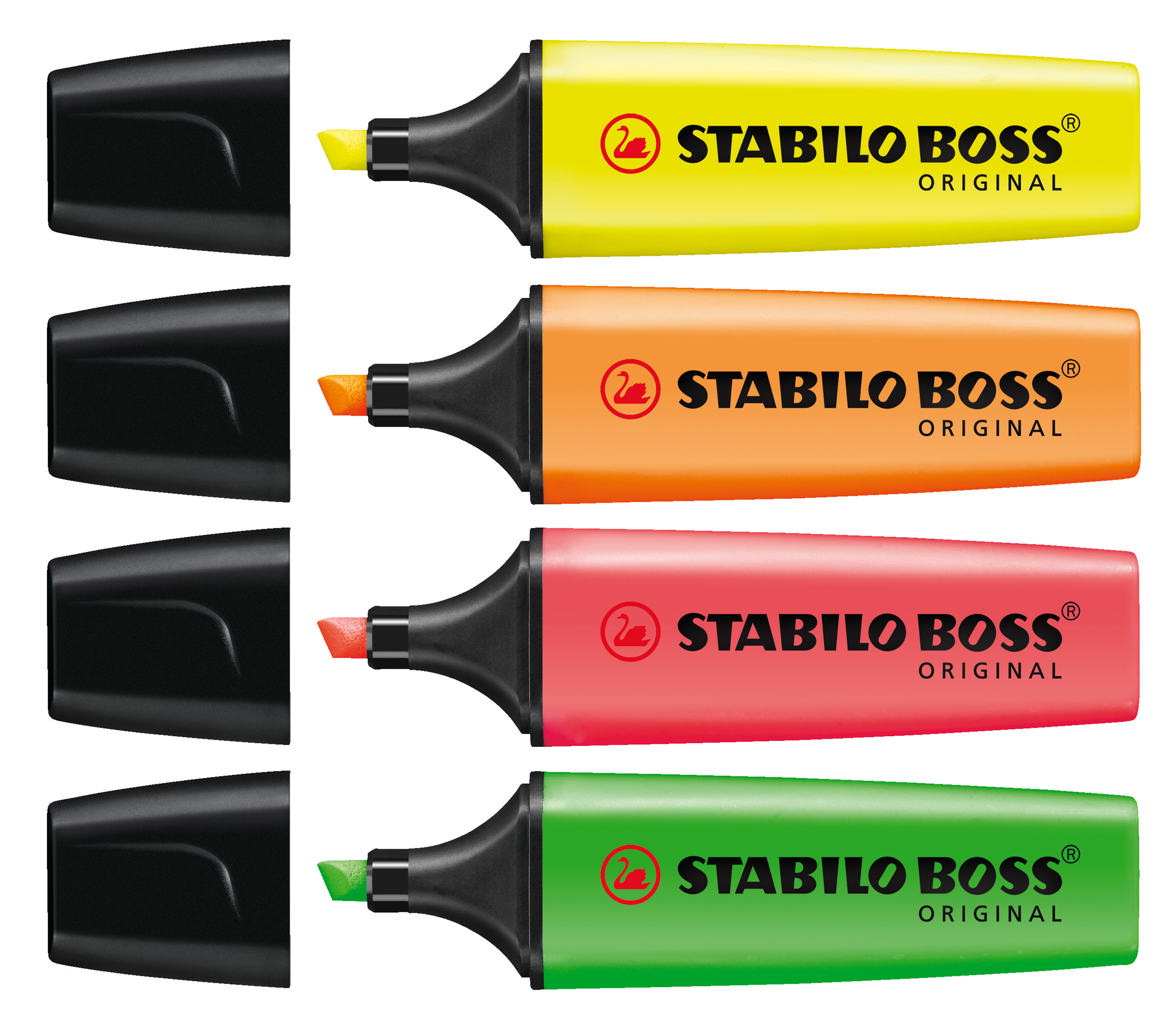 STABILO Boss Surligneur Original 70/4 4 couleurs ass.