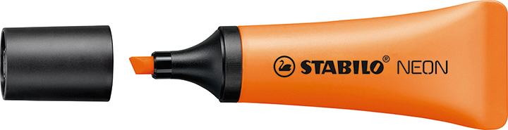 STABILO Textmarker Neon Leuchtmarkierer orange<br>
