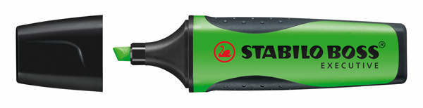 STABILO Textmarker BOSS EXECUT. 2-5mm 73/52 vert