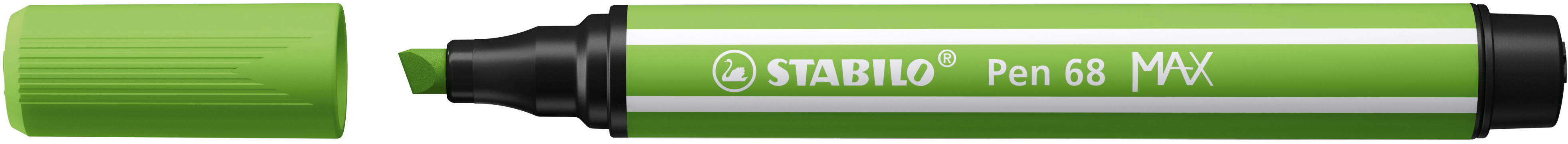 STABILO Stylo Fibre 68 MAX 2+5mm 768/33 vert clair