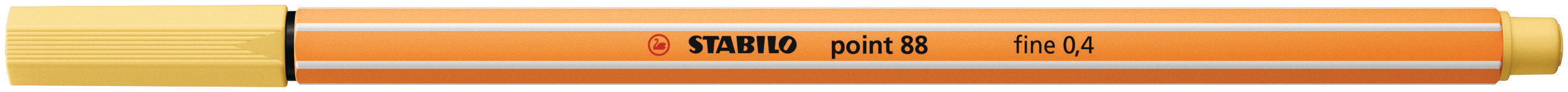 STABILO Stylo fibre Point 88 0.4mm 88/23 jaune clair