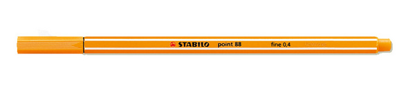 STABILO Stylos fibre point 88 0.4mm 88/54 orange orange