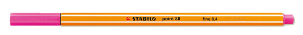STABILO Stylos fibre point 88 0.4mm 88/56 pink
