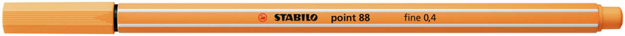 STABILO Stylo fibre Point 88 0.4mm 88/85 papaye papaye