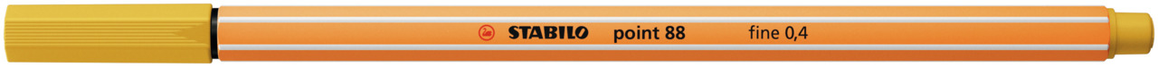 STABILO Stylo fibre Point 88 0.4mm 88/87 curry