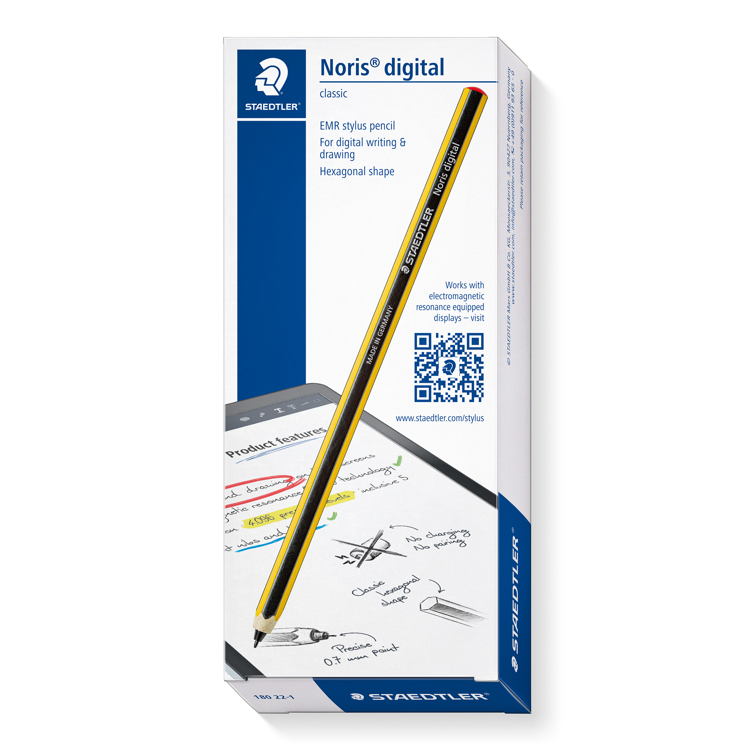 photo STAEDTLER Stylet Noris 0.77mm 180 22-1 digital