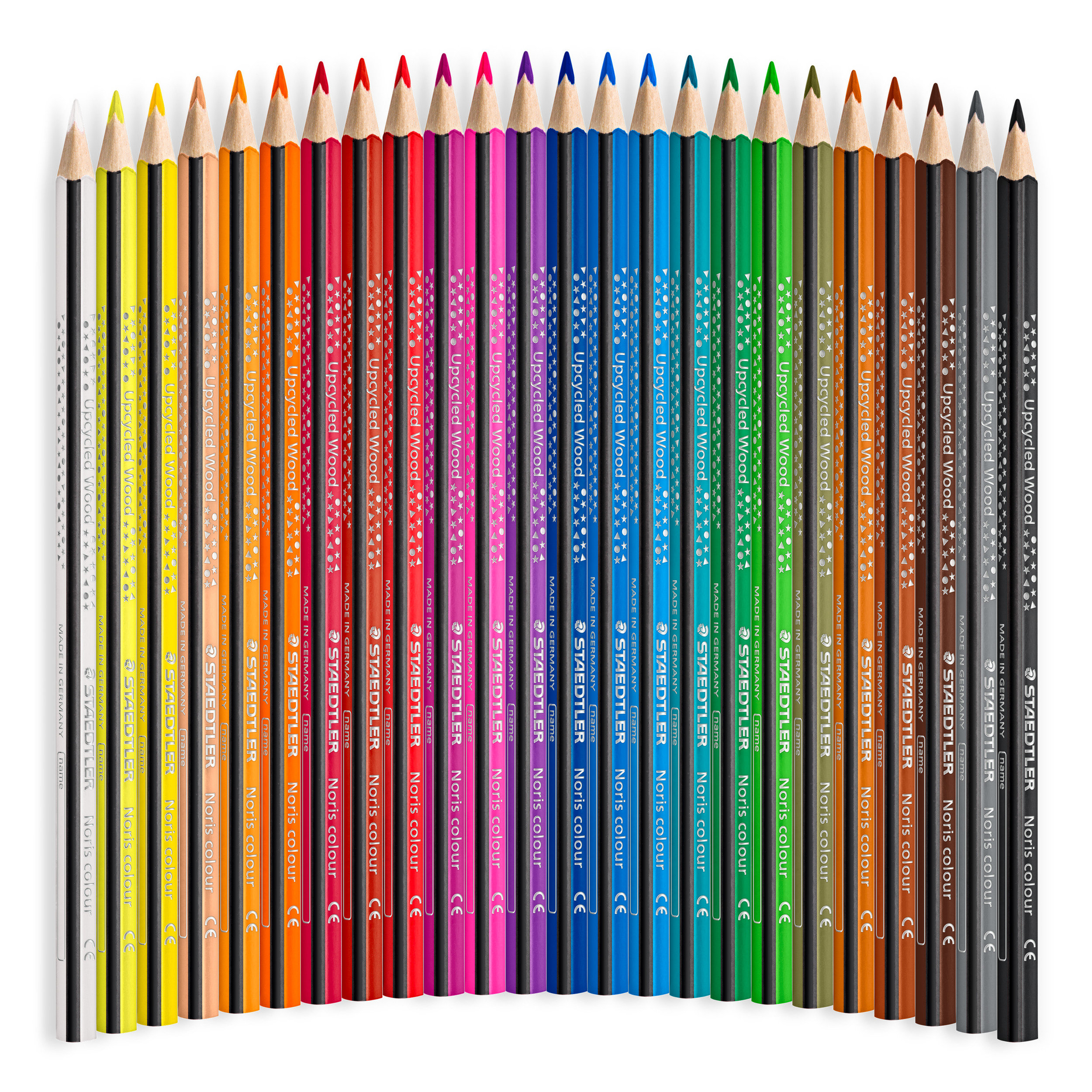 STAEDTLER Crayons couleur Noris 187C2403 upcycled Wood 24 pcs.