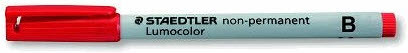 STAEDTLER Lumocolor non-perm. B 312-2 rouge