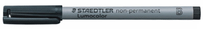 STAEDTLER Lumocolor non-perm. B 312-9 noir