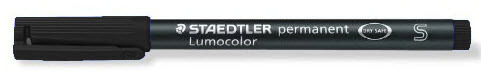 STAEDTLER Lumocolor permanent S 313-9 noir