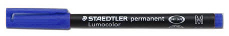 STAEDTLER Lumocolor permanent M 317-3 bleu