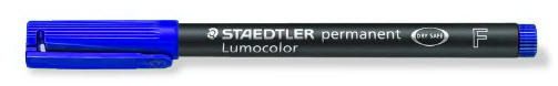 STAEDTLER Lumocolor permanent F 318-3 bleu