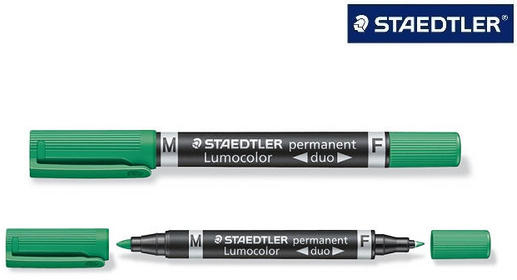 STAEDTLER Lumocolor DUO 348 0.6/1.5mm 348-5 vert perm.