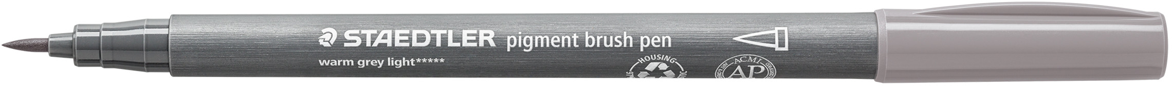 STAEDTLER Feutre de coloriage à brush 371-840 gris chaud clair gris chaud clair