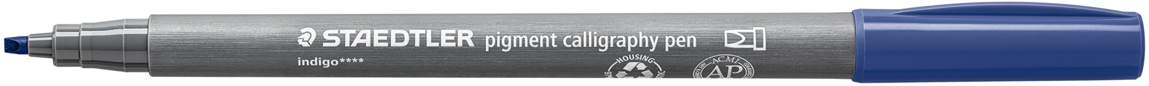 STAEDTLER Feutre de coloriage 2mm 375-36 indigo, dent. calligraphie