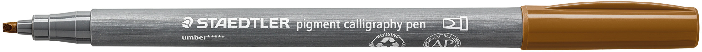 STAEDTLER Feutre de coloriage 2mm 375-790 umbra, dent. calligraphie