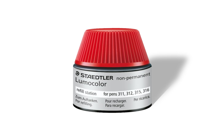 STAEDTLER Lumocolor non-perm. 48715-2 rouge