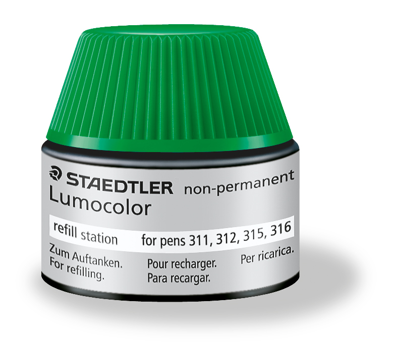 STAEDTLER Lumocolor non-perm. 48715-5 vert