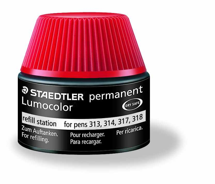 STAEDTLER Lumocolor permanent 15ml 48717-2 rouge