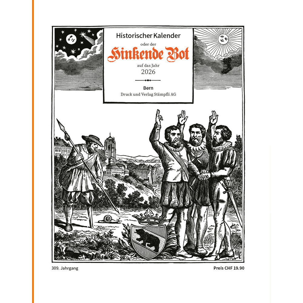 photo STAEMPFLI Calendrier 2026 9783727261923 Der Hinkende Bot DE A5