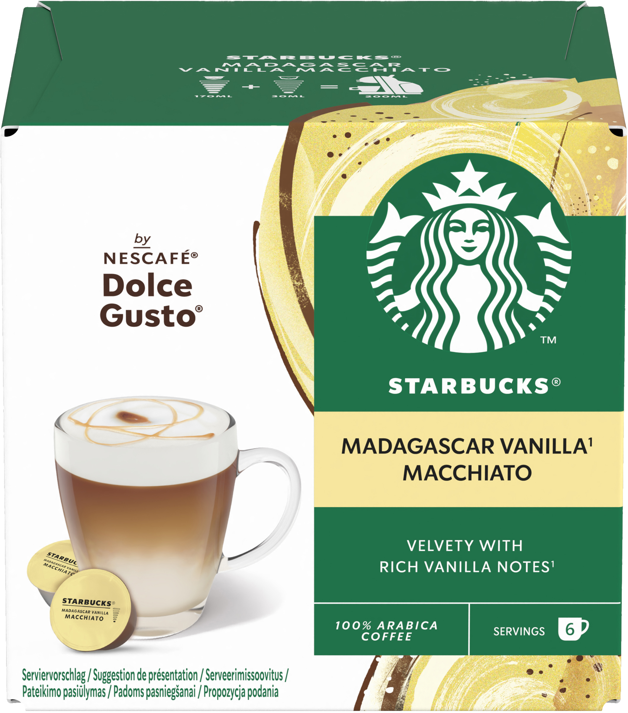 photo STARBUCKS Nescafé Dolce Gusto 12 pcs. 12606972 Vanilla Macchiato