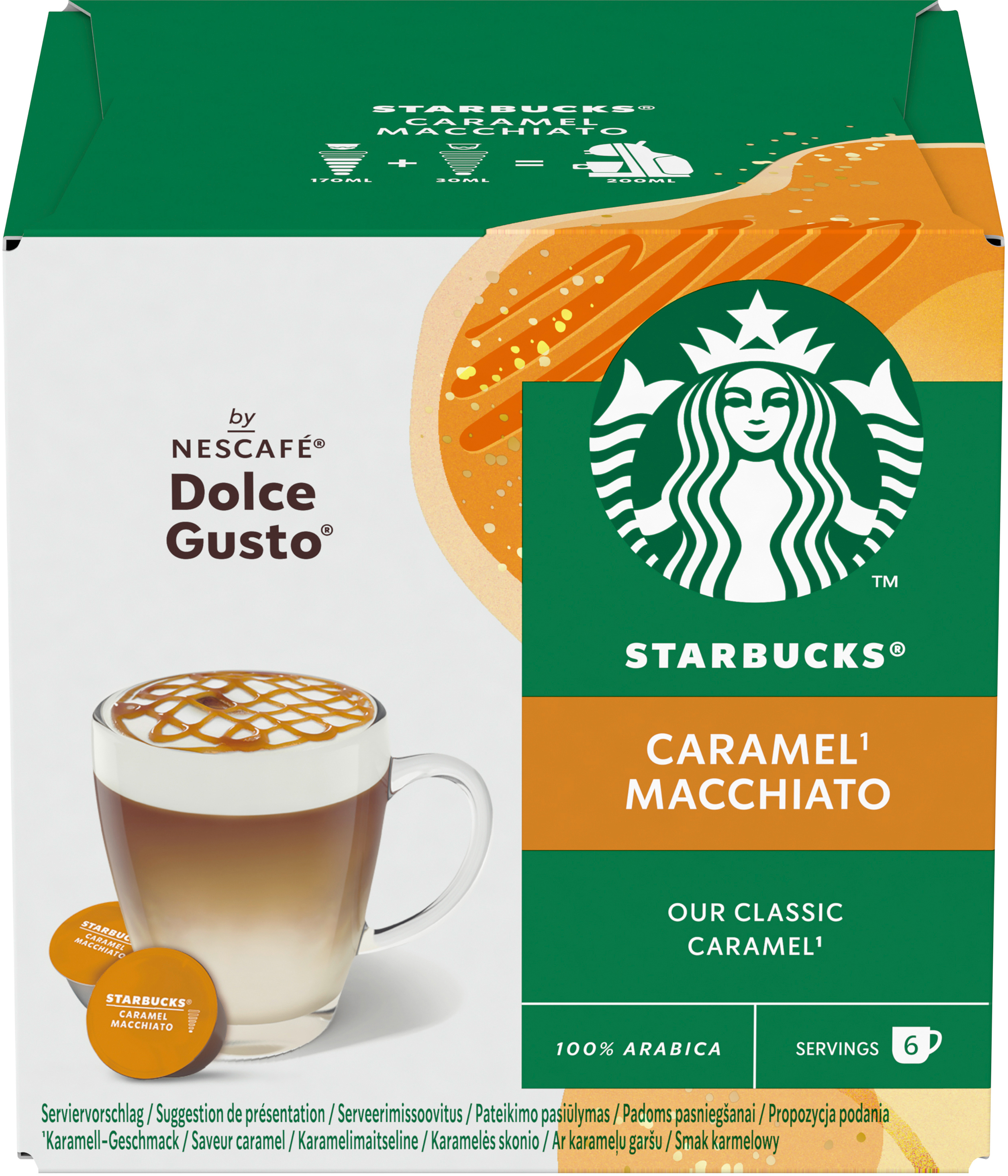 photo STARBUCKS Nescafé Dolce Gusto 12 pcs. 12607056 Caramel Macchiato