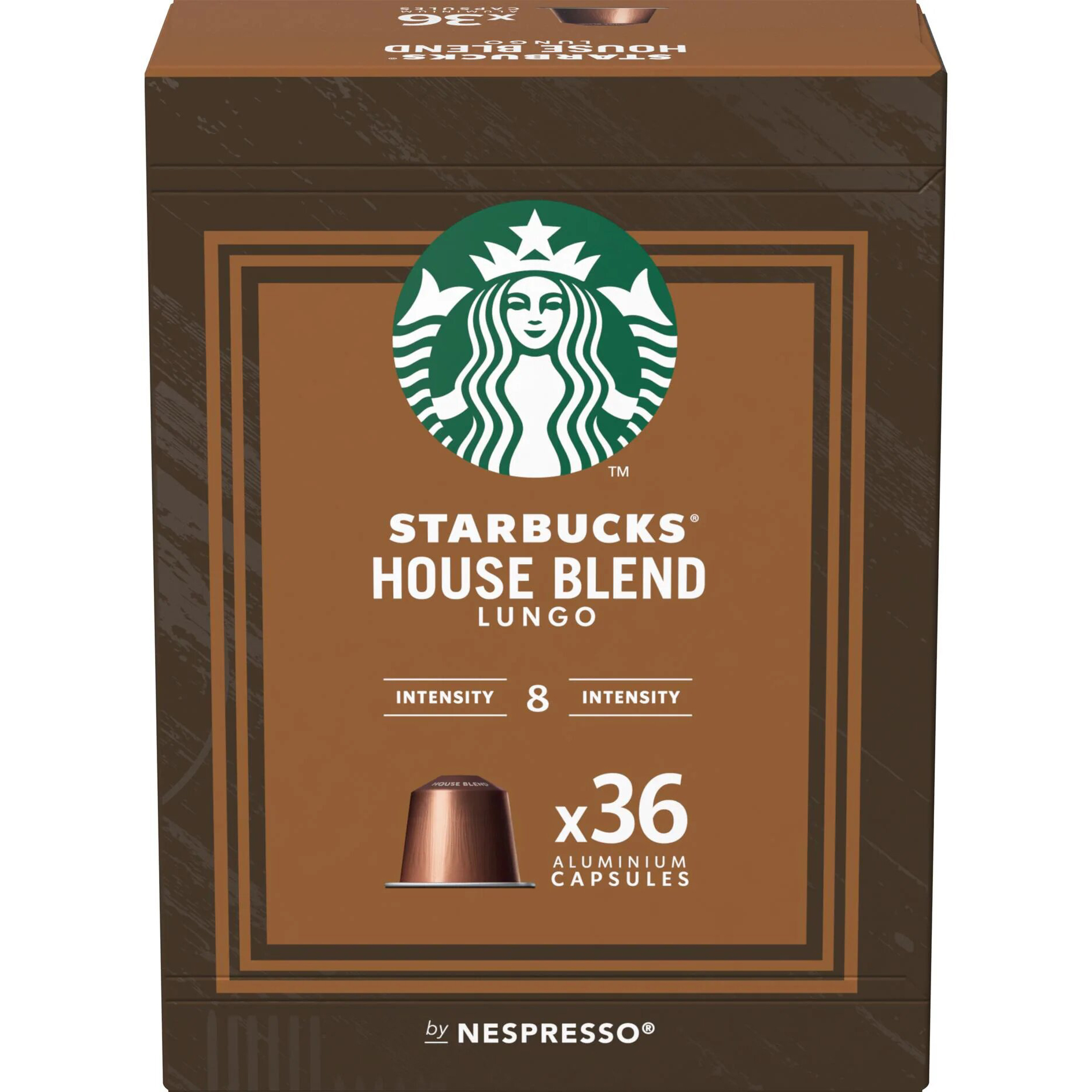 photo STARBUCKS Kaffeekapseln House Blend 6200069 Lungo 36 Stück