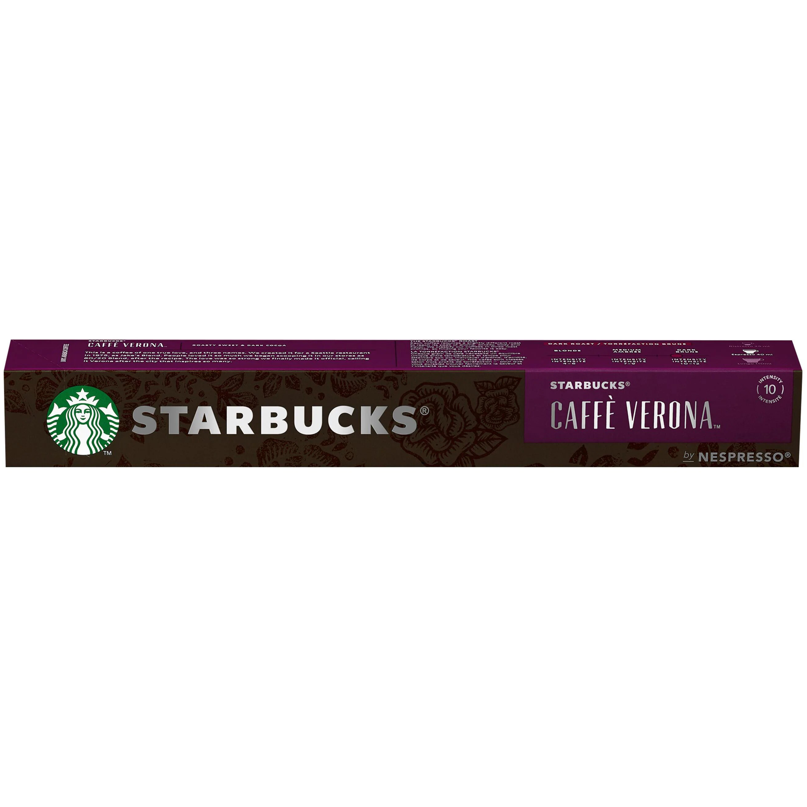 photo STARBUCKS Kaffeekapseln Caffè Verona 6200294 Dark Roast 10 Stück