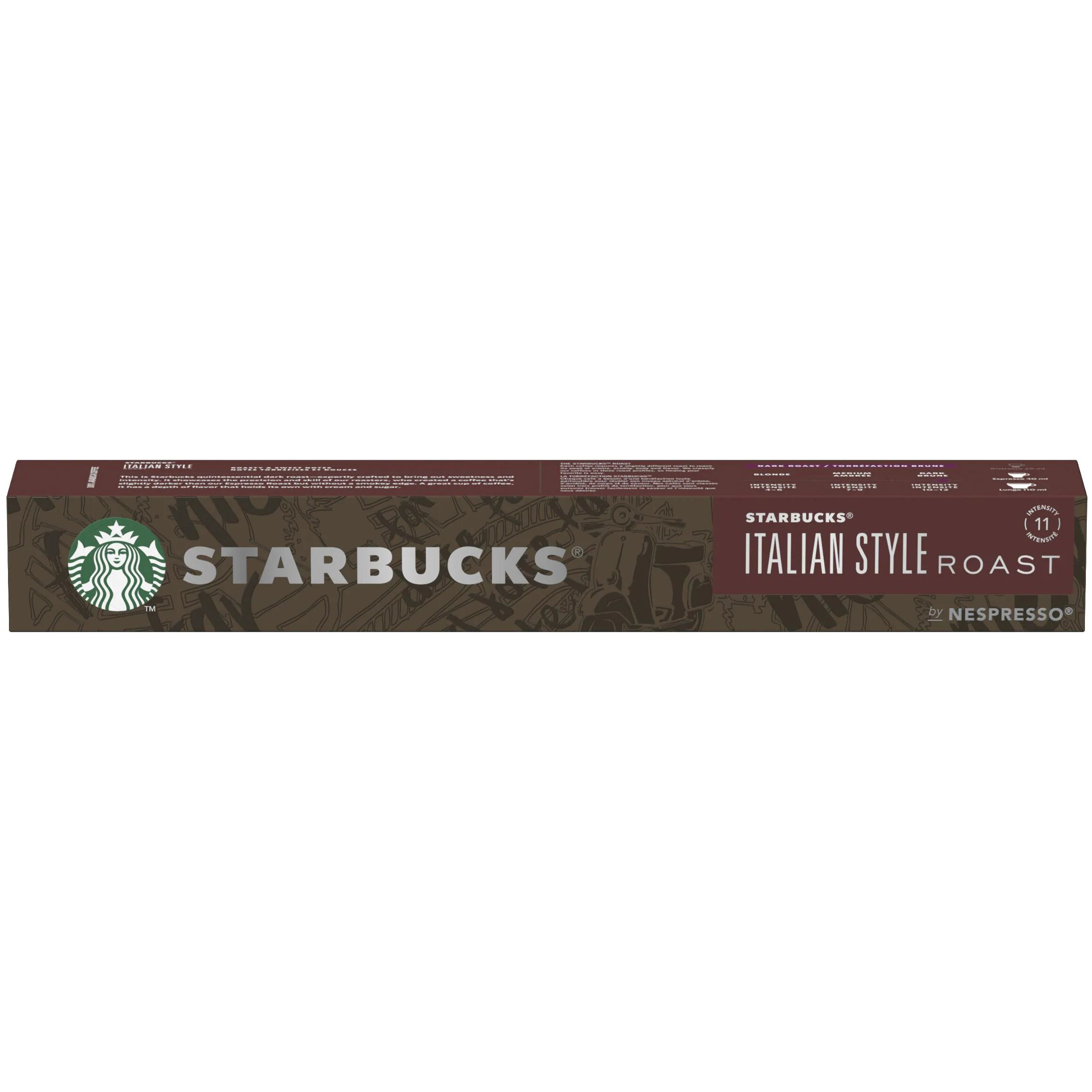 photo STARBUCKS Kaffeekapseln Italian 6201194 Dark Roast 10 Stück
