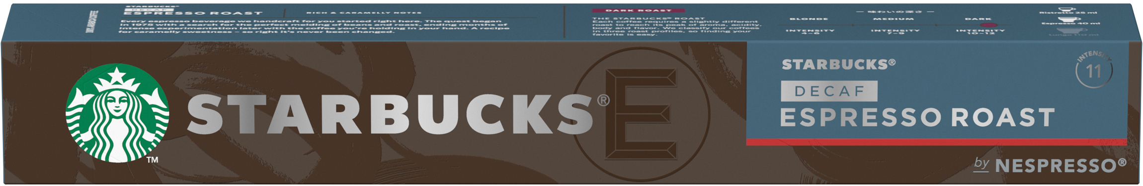 photo STARBUCKS Capsules de café 10 pcs. 6220319 Decaf Espresso Roast