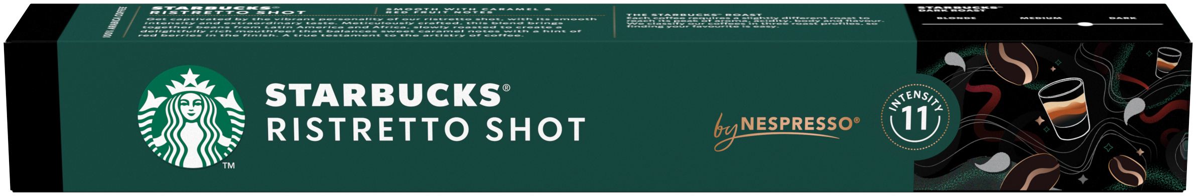 photo STARBUCKS Capsules de café 10 pcs. 6223319 Ristretto Shot
