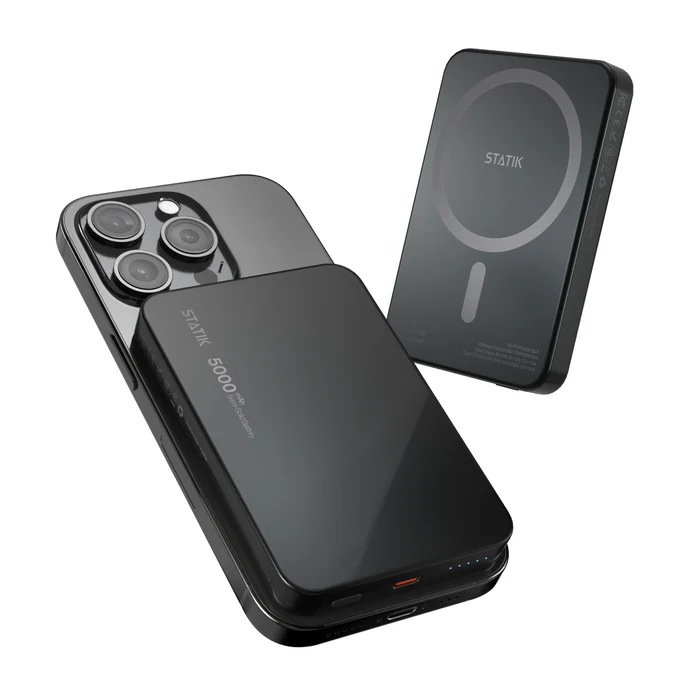 photo STATIK State Power Bank 5000mAh PUP-0431-BLK semisolid,MagSafe-compatible