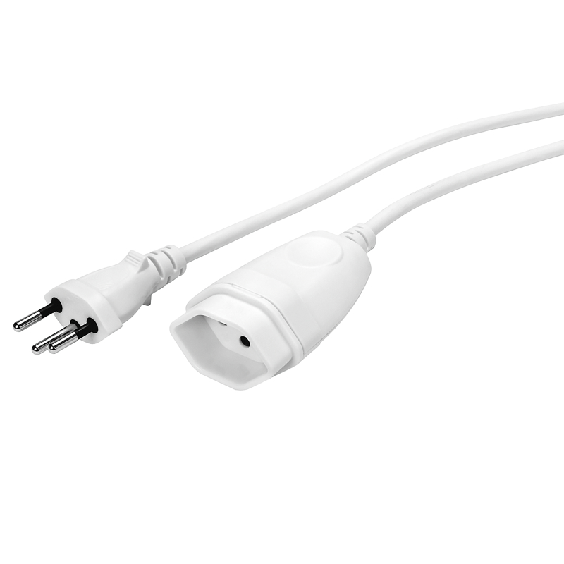 photo STEFFEN Rallonge électrique 2m 0302162 blanc