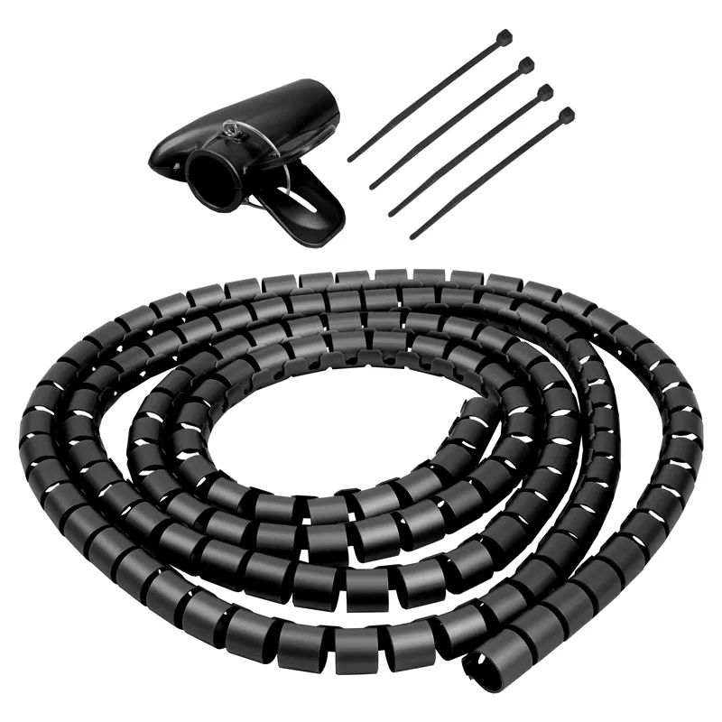 photo STEFFEN Cable Conduit Set Fast Cover 06 26425 02 SW Black