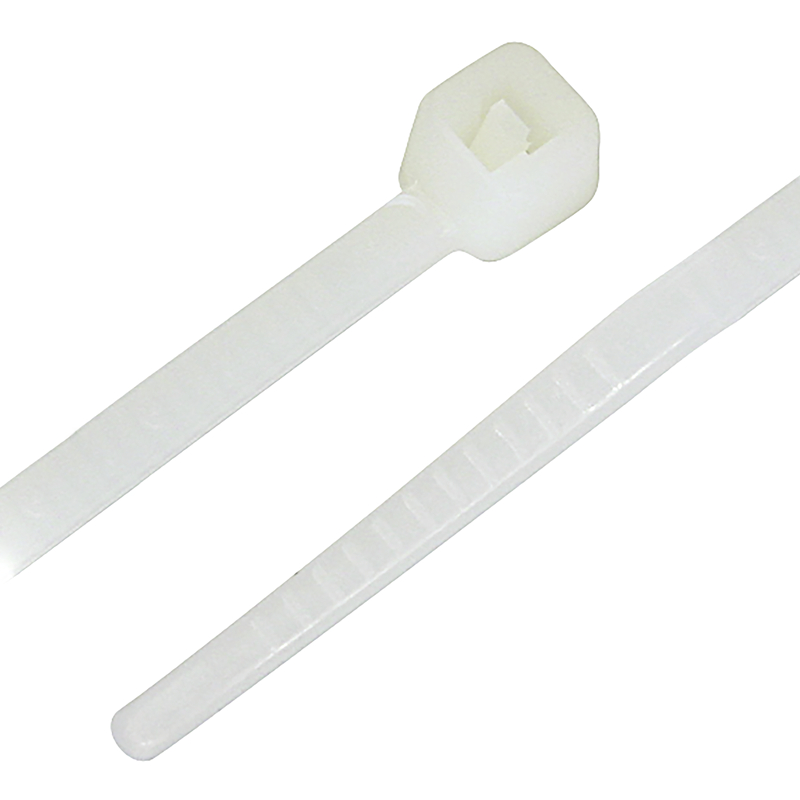 photo STEFFEN Attaches-câbles 200m + 4.8mm 0602653 natur 100 pcs.